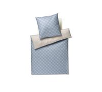 JOOP Satin Bettwäsche Cornflower 70x90cm/140x220cm Bright Blue azzurro