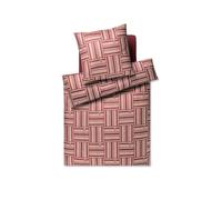JOOP Satin Biancheria da letto Weave 70x90cm/140x200cm Siena rosso
