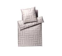 JOOP Satin Biancheria da letto Weave 70x90cm/140x220cm Sabbia cammello