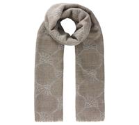 JOOP Sciarpa Donna - Sciarpa In Rete, Blu Fiordaliso, Logo, Jacquard, Bicolore