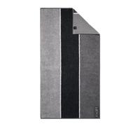 JOOP! Telo doccia 'Lines' grigio scuro / nero Uomo JOOP! One Size
