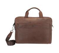 Joop! Teramo Valigetta Vera Pelle 40 cm Vano porta PC marrone