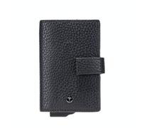 Joop! Cardona c-two Custodia per carte di credito RFID in pelle 7,5 cm nero