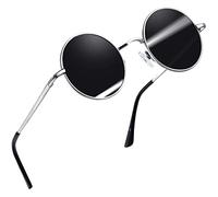 Joopin Occhiali da Sole Uomo Donna Rotondi Vintage Polarizzati UV400
