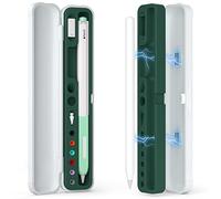 Joosko Custodia magnetica compatibile con Apple Pencil di seconda generazione e prima generazione e Samsung Galaxy S-Pen, astuccio composto da guscio rigido in PC e interno in morbido silicone