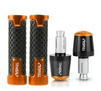 JOOTEN per Honda TRANSALP 650 700 600 XL600 XL650 XL700 Moto Anti-Skid Manubrio Grip Ends Handle Bar cap Spina Manopole in Gomma 7/8 "22mm (Colore : 10)