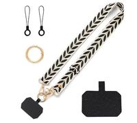 JOOTUEPO 1 Pezzi Cintura per Telefono, Cintura da Collo Regolabile, Cordino per Cellulare, Cinturino Universale per Cellulare Adatto a Tutti Gli Smartphone, Abbinabile a Qualsiasi Custodia