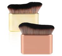 JOOTUEPO 2 pezzi Makeup Brush, Pennello per Blush, per Il Viso Strumenti per Il Trucco in Polvere Minerale per Miscelazione Di, Facili da Usare, Ideale per Applicazione Sulle Guance