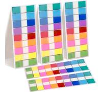 JOOTUEPO Linguette Indice, 900 Pezzi Segnapagina, Foglietti Adesivi Portabile, Set Note Autoadesive, Blocchetti per Appunti Autoadesivi per Note di Lettura, Classificare i File