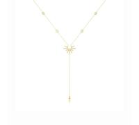 JOOTUEPO Lunga Collana a Y, Gioielli Per Donne, Elegante Lunga Collana/Gioielli Semplici In Argento, Famiglia Idee Regalo per Donna/Set Di Collan