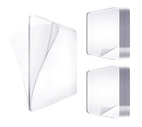 JOOTUEPO Nastro Biadesivo, 60 Pezzi Nastro Biadesivo Extra Forte, Trasparente Multifunzione Cuscinetti Autoadesive Non Lascia Tracce Riutilizzabile per Foto Tappeti e Oggetti