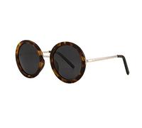 JOOX Occhiali da sole Rotondi Oversize per Donna, occhiali da sole Vintage Retrò Polarizzati, 100% Protezione UV