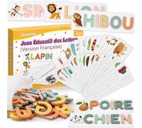 Joozmui giocattolo Bambina 3-8 anni, Imparare a leggere giochi educativi 3-8 anni Regalo Bambina 3-8 anni