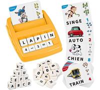 Joozmui Jeu Éducatif 2 en 1 sur Chiffres et Lettres Pour Enfants