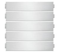 Joparri Bordo in metallo per aiuole, 50 m x 15 cm (lunghezza x altezza) zincato, diverse lunghezze disponibili, bordo per aiuole, 5 m, 10 m, 15 m, 20 m, 25 m, 30 m, 35 m, 40 m, 45 m, 50 m