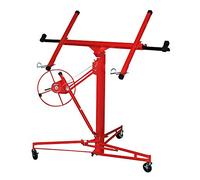 Joparri Sollevatore XXL per lastre di riga max 290 cm larghezza braccio di carico e carico 70 kg, altezza di lavoro regolabile 140-350 cm