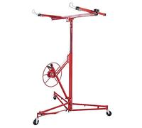 Joparri Sollevatore XXL per piastre di cartongesso, altezza di lavoro regolabile in altezza, larghezza massima 290 cm e portata 70 kg