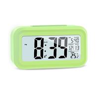 JOPHEK Sveglia Digitale da Comodino Batteria, Sveglia Intelligente con Temperatura Data Snooze, Sveglia Digitale per Bambini Adulti Camera da Letto Home Office