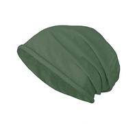 JOPHY & CO. Berretto 100% cottone Elastico e Lungo Unisex per Adulti Uomo Donna e Bambini Cappello in Stile Slouch Leggero cod.1213 (Militare, Adulto)