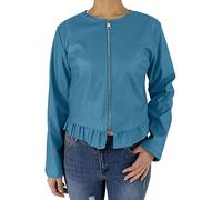 JOPHY & CO. Giacca Donna Ecopelle Corto (cod. 6716) (XL, Ottanio)