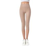JOPHY & CO. Leggings Donna Elastico in Tessuto Push-Up, Lungo o 3/4 (cod. 9901 & 9815) (Fango (cod. 9901), S)