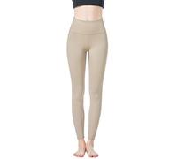 JOPHY & CO. Leggings Donna Lungo Bielastico in Tessuto Viscosa (cod. 9839) (L, Fango)