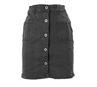 JOPHY & CO. Mini Gonna Jeans Denim Donna in Cotone, Articoli & Stili Vari. (Grigio (cod. 1030), L)