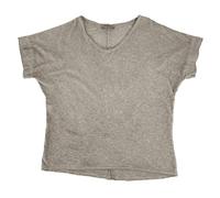 JOPHY & CO. T-Shirt Maglietta Donna Maniche Corte 100% Cotone (cod. 9051) (XL, Fango Melange)