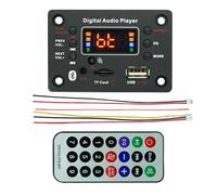 jopiuieo Modulo ricevitore audio MP3 | Modulo di ricezione audio MP3 per auto wireless - Componente elettronico lettore audio digitale stabile per appassionati adulti principianti