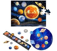JOPSHEEN 3 puzzle sistema solare per bambini, puzzle pianeta regalo per ragazzi e ragazze