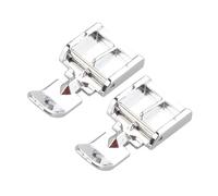 Jopto 2 Pezzi Piedino per cerniera lampo Piedino universale per macchina da cucire domestica Brother, Elna, Janome, Singer, Toyota, Babylock, Kenmore