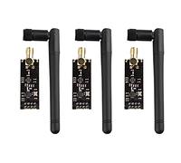 Jopto 3PCS NRF24L01 + PA + LNA Modulo Wireless con Modulo Transceiver 2.4G 1100m Ricetrasmettitore Wireless RF Modulo con Antenna per Arduino
