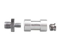 Jopto Set di 3 viti filettate con convertitore da 1/4" e 3/8" per fotocamera, treppiede, monopiede, testa a sfera, supporto per spalle, dispositivi di illuminazione, gabbia della fotocamera