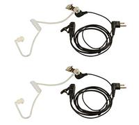Jopto Walkie Talkie - Auricolari di sicurezza a 2 pin, per microfono acustico PTT e microfono, per radio Motorola PTT CP040 GP300 XTN445 XTN446 XV1100 XU1100 CLS1110 CP88 bidirezionale