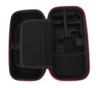 Jopwkuin Custodia da Trasporto per Console di Gioco Rigida Protettiva Antiurto in EVA Portatile per , Ampio Spazio per Accessori, Leggera e Portatile, Rosso 10,0x4,9x3,3 Pollici