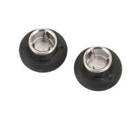Jopwkuin Joystick Thumb Grip Cover 2 Pezzi Sostituzione Professionale per e Esperienza di Gioco Migliorata Design Antiscivolo in Metallo Siliconico