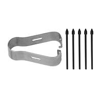 Jopwkuin Punte dello Stilo da 5 Pezzi, Sostituzione della Punta dello Stilo con Una Pinzetta, Punte della Penna con Reattività e Sensibilità Eccellenti, per S6/S7/Note 10/Note 20 ECC.(Nero)