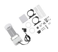 Jopwkuin Serbatoio della Pompa di Raffreddamento Ad Acqua Efficiente Filtro a 30 Mesh Unità a Sinusoidale Capacità di 125 Ml Serbatoio della Pompa 'Acqua G1/4 per di Raffreddamento Ad Acqua del PC