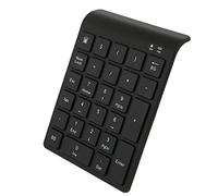 Jopwkuin Tastiera Numerica Wireless, Tastierino Numerico Portatile a 27 Tasti, Tastierino Numerico BT, Adatto per Android, iOS