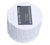 Jopwkuin Telecamera Oculare per Telescopio WiFi da 4 MP, Elettronica per Microscopi e Telescopi da 30 Mm-50 Mm, Ideale per la Fotografia Lunare (Bianca)