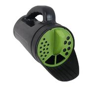JOPWUE Spargisale portatile, con quadrante regolabile, capacità 1000 ml, per semina di erba, prato da giardino e ghiaccio