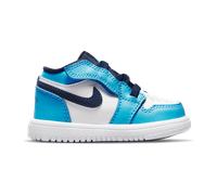 Jordan 1 Low Neonato - Sneakers Bianco - Taglia 23.5 - Cuoio, Tessile White 23.5