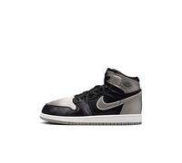 Jordan 1 Mid Little Kids Prescolare, Nero/Grigio medio-bianco, 11.5 Little Kid