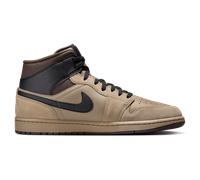 Jordan 1 Mid male Scarpe - Marrone - Cuoio - Foot Locker Brown 40.5
