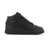 Jordan 1 Mid unisex Scarpe - Nero - Tessile, Cuoio - Foot Locker Black 37.5