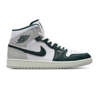 Jordan 1 Mid Uomo - Sneakers Bianco - Taglia 41 - Cuoio, Sintetico White 41