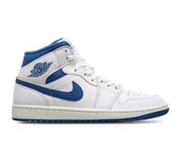 Jordan 1 Mid Uomo - Sneakers Bianco - Taglia 45 - Cuoio, Sintetico White 45