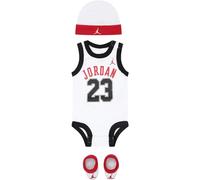 Jordan 23 Jersey Set per Bambino White 0/6 Mesi