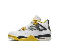 Jordan AIR JORDAN 4 RETRO "Vivid Sulfur" men High-& Midtop white in taglia:38