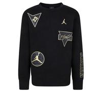 Jordan 95D545-023 JDB See Me Shine Crew Nero 8-10 Anni